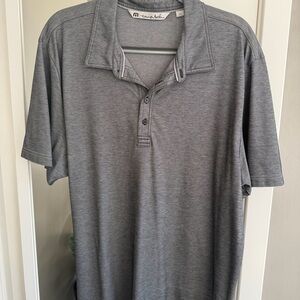 Travis Mathew Gray Polo Shirt
